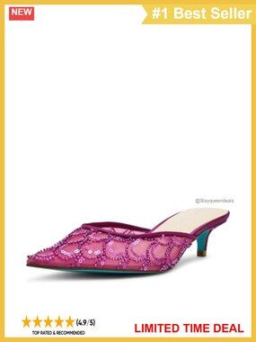 Kitten Heel Pointed Toe Pump Shoe Formal Evening Wedding